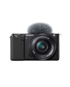 Sony ZV-E10 with 16-50mm APS-C Mirrorless Camera Kit Black