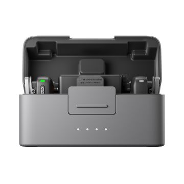 DJI Mic Mini 2 Transmitters, 1 Receiver, 1 Charging Case