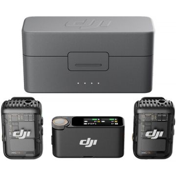 DJI Microphone  2 TX + 1 RX + Charging Case