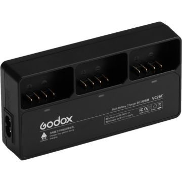 Godox VC26T Triple-Battery Charger for V1