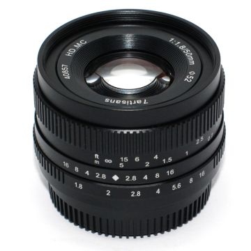 Used 7Artisans 50 F1.8 for Micro 4/3 Mount, Good Condition