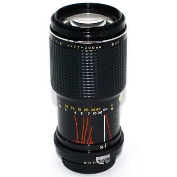Used Bullet 75-200 F4 for Nikon NON AI, Good Condition