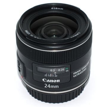 Used Canon EF 24 f2.8 IS USM, Good Condition