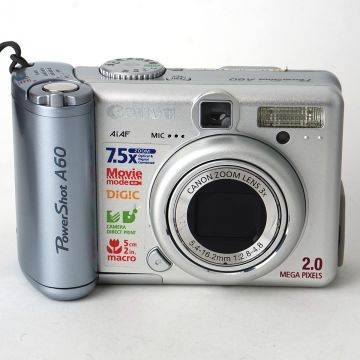 Used Canon Powershot A60, Good Condition