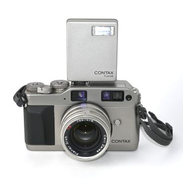 Used Contax G1 w/ Flash + 45mm F2, Good Condition
