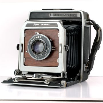 Used Graflex Super Graphic; Good Condition.