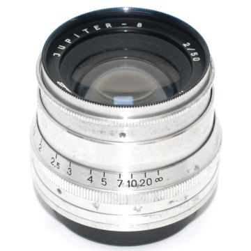 Used Jupiter 50 F2 Screw Mount, Silver, Good Condition