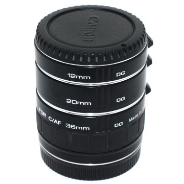 Used Kenko Extension Tube Set for Canon EOS, Excellent Condition