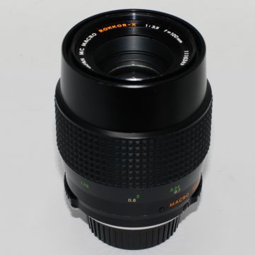 Used Minolta 100 F3.5 Rokkor-X Macro, Good Condition