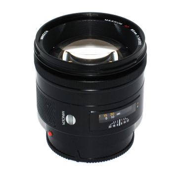 Used Minolta Maxxum AF 85mm F1.4 for Sony A Mount, Good Condition