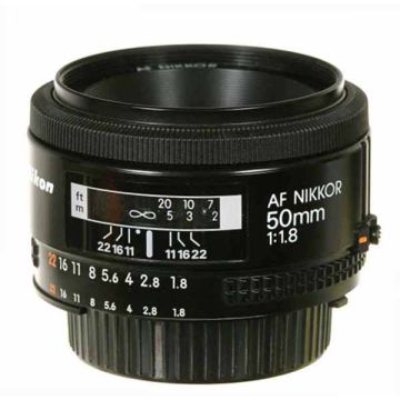 Used Nikon AF 50mm F1.8 Prime Lens, Bargain Condition