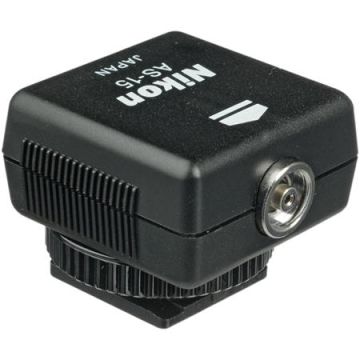 Used Nikon AS-15 Sync Terminal Adapter, Like New Condition