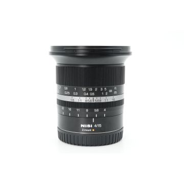 Used NiSi 15mm f4 ASPH., Z Mount, Like New Condition