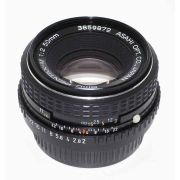 Used Pentax M 50mm F2 SMC Prime Normal Lens, Good Condition