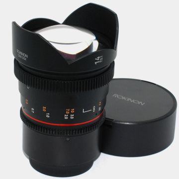 Used Rokinon CINE DSX 14 T3.1 for Canon RF Mount, Good Condition