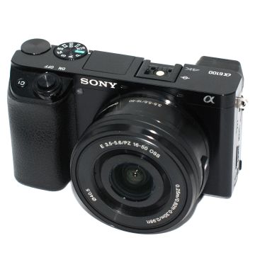 Used Sony A6100 w/ E 16-50mm F3.5-5.6 PZ OSS, Good Condition