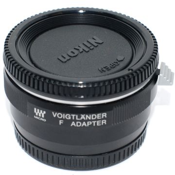 Used Voightlander Micro 4/3 to Nikon F Adapter, Good Condition