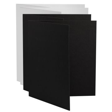 V Flat World Tabletop V Flat Medium 20"x35" 2x White 2x Black