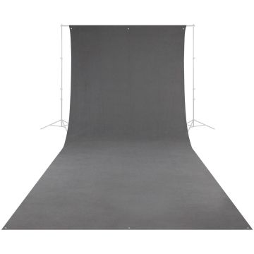 Westcott 9x20 Wrinkle-Resistant Backdrop Neutral Gray