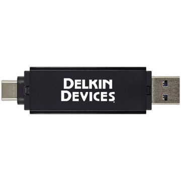 Delkin Devices USB 3.1 SD/microSD Card Reader