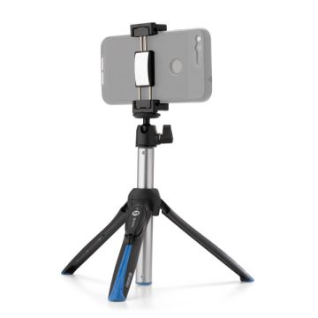 Benro Mini Tripod and Selfie Stick with Remote for Smartphones - Black