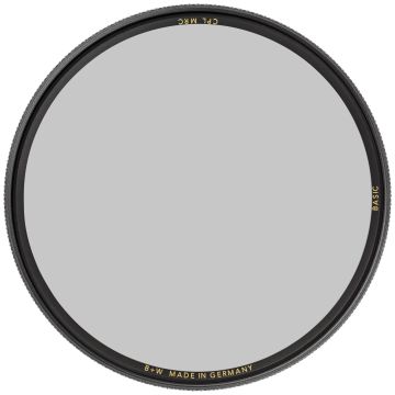 B+W 72mm Basic Circular Polarizer MRC Filter