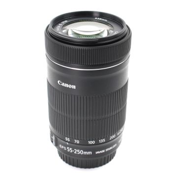 Used Canon EF-S 55-250mm F4-5.6 IS STM Zoom Lens, Good Condition