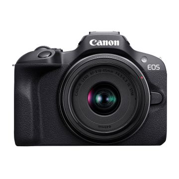 Canon EOS R100 with RF-S 18-45mm F4.5-6.3 IS STM Lens Kit