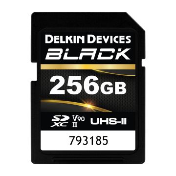 Delkin Black UHS-II SD 256GB
