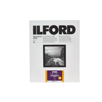 Ilford Multigrade Deluxe Satin Resin-Coated Darkroom Paper 5x7 25 Sheets
