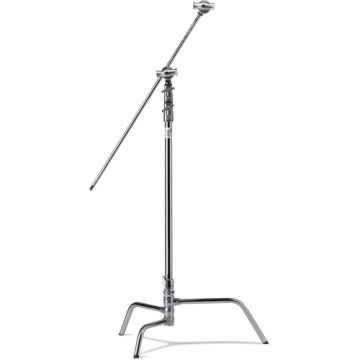 Kupo 40in Master C-Stand Turtle Base with Grip Head & 40in. Grip Arm Silver
