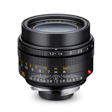 Leica Noctilux-M 35 f/1.2 ASPH. Black Anodized Finish