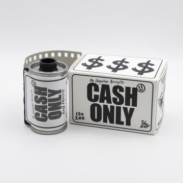 Mr. Negative Cash Only 35mm B&W ISO 100 | 36 exp.