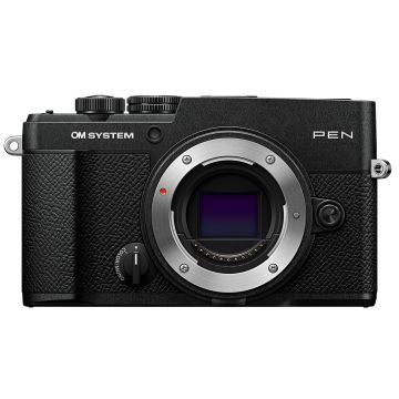 OM System PEN Mirrorless Camera Body (Black)
