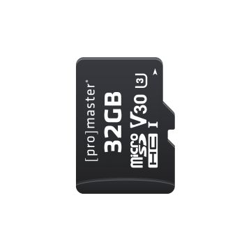 ProMaster MicroSDHC 32GB Advanced UHS-I V30 Memory Card