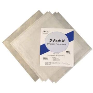Smith-Victor D-Pack Diffusion Filter Assortment - 12 x 12"
