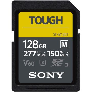 Sony SF-M 128GB V60 UHS-II SDXC Tough Memory Card