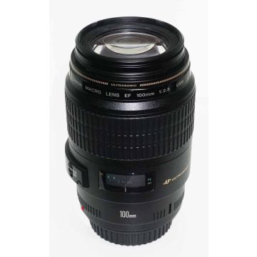 Used Canon EF 100mm F2.8 Macro Lens, Good Condition