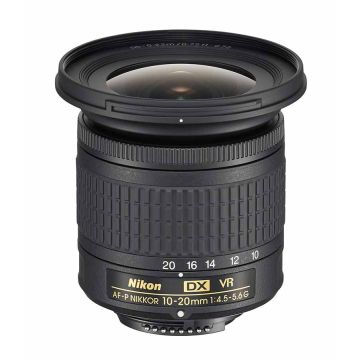 Used Nikon AF-P 10-20mm F4.5-5.6 G VR Zoom Lens; Good Condition