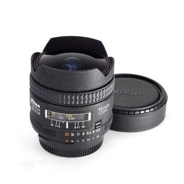 Used AF 16mm F2.8 Fisheye Lens FX, Good Condition
