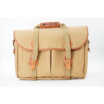 Used Billingham Large Vintage Bag (Khaki/Tan), Excellent Condition