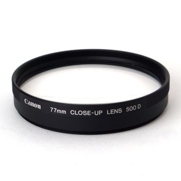 Used Canon 77mm Close-Up Filter 500D, Good Condition