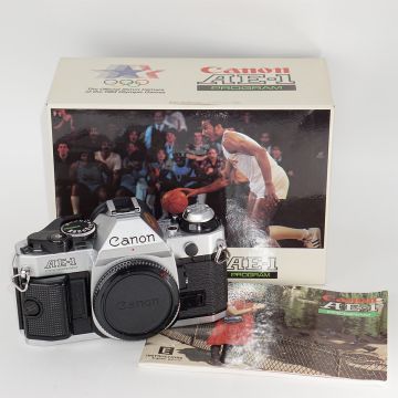 Used Canon AE-1 Program Film Body Silver; Excellent Condition