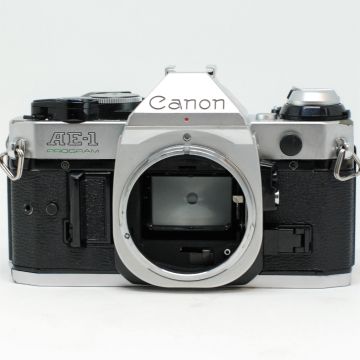 Used Canon AE-1 Program Silver, Good Condition