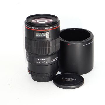 Used Canon EF 100mm F2.8 L IS USM Macro Lens, Excellent Condition