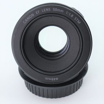 Used Canon EF 50mm 1.8 STM Prime lens; Good Condition