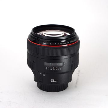 Used Canon EF 85mm F1.2 L II Prime lens, Excellent Condition