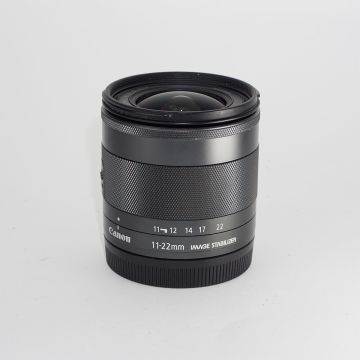 Used Canon EF-M 11-22 F4-5.6 IS STM, Good Condition
