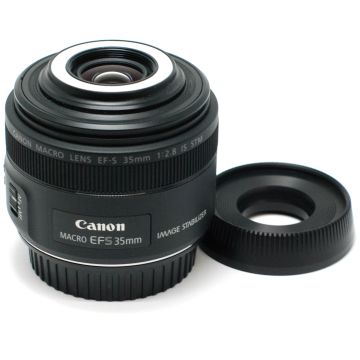 Used Canon EFS 35mm F2.8 IS STM Macro Lens, Excellent Condition