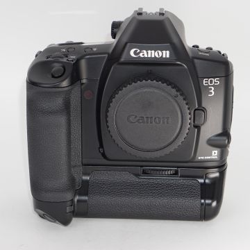 Used Canon EOS 3 35mm with Power Drive Grip, Good Condition